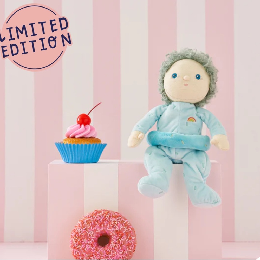 Olli Ella Limited Edition DINKY DINKUMS Dolls SWEET TREATS franny frosting w Bag